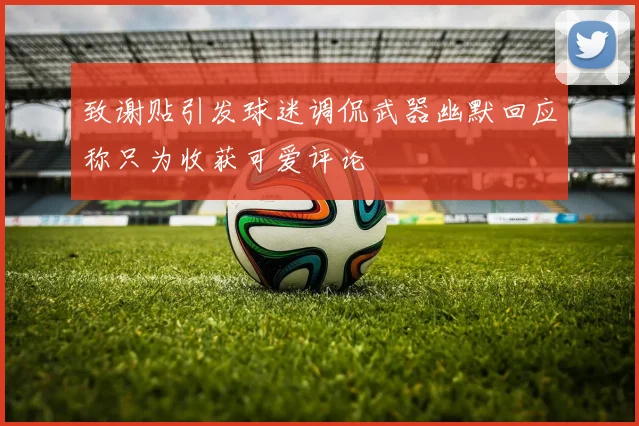致谢贴引发球迷调侃武器幽默回应称只为收获可爱评论